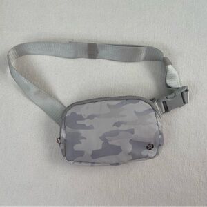 Gray Camouflage Lululemon crossbody bag